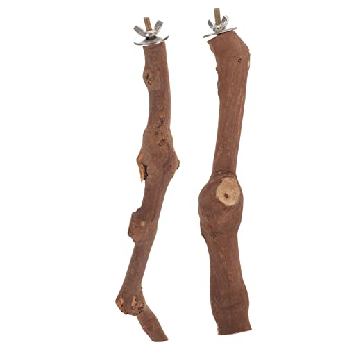 Gatuida 2 Stück Zwei Grapevine Vogel Sitzstangen Bissfeste Naturholz Spielzeuge für Vogelkäfige Stabile Stehstäbe für Papageien und Wellensittiche Zubehör für Käfigvögel Gatuida 2 Stück Zwei Grapevine Vogel Sitzstangen Bissfeste Naturholz Spielzeuge für Vogelkäfige Stabile Stehstäbe für Papageien und Wellensittiche Zubehör für Käfigvögel von Gatuida