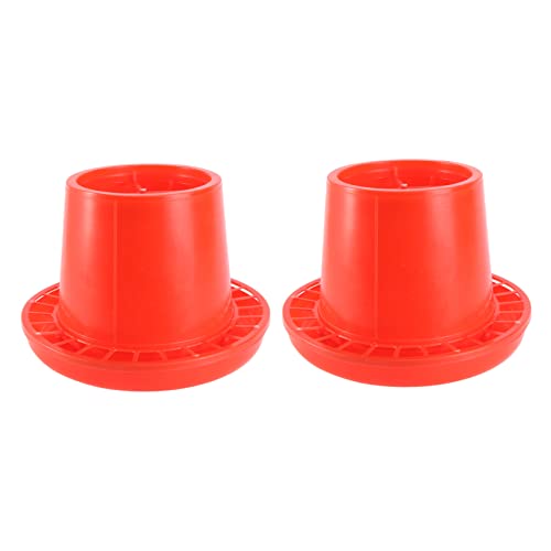 Gatuida 2 Stücke Küken Eimer Züchter Pellets Huhn Henne Chicken Feeder Geflügel Futtereimer behälter Kükenfuttereimer für den Haushalt fütterungseimer für küken Plastik Orange Gatuida 2 Stücke Küken Eimer Züchter Pellets Huhn Henne Chicken Feeder Geflügel Futtereimer behälter Kükenfuttereimer für den Haushalt fütterungseimer für küken Plastik Orange von Gatuida
