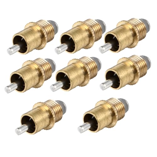 Gatuida 20 Stück Kaninchen-Wasserbrunnen waschbar Wassernapf für Kaninchen klein automatisch Hasenwasser Werkzeug Bewässerungssystem für Vögel Bewässerungssystem für Ratten Kupfer Golden von Gatuida