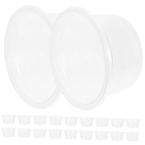 Gatuida 20 Stück Teiliges Reptilien Transparent Wiederverwendbare Multifunktionale Wasserschalen für Schlangen Geckos Echsen und Schildkröten im Terrarium Sicheres Material für Futter und Gatuida 20 Stück Teiliges Reptilien Transparent Wiederverwendbare Multifunktionale Wasserschalen für Schlangen Geckos Echsen und Schildkröten im Terrarium Sicheres Material für Futter und von Gatuida