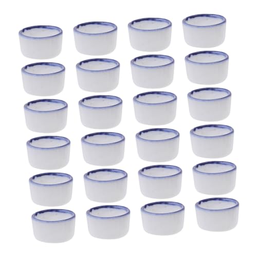 Gatuida 24 Stück Mini Keramik Wassernapf für Reptilien und Spinnen rutschfeste Larven Wasserschale Langlebiges Futterbecken für Kleine Haustiere Teiliges Leicht zu Reinigen und Gatuida 24 Stück Mini Keramik Wassernapf für Reptilien und Spinnen rutschfeste Larven Wasserschale Langlebiges Futterbecken für Kleine Haustiere Teiliges Leicht zu Reinigen und von Gatuida