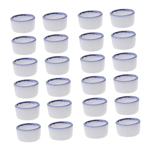 Gatuida 24Stücke Mini Wasserschalen Für Reptilien Und Spinnen Kriechende Haustiere Futter Und Trinknäpfe Kleine Wasserschalen Für Skorpione Spinnen Und Andere Reptilien von Gatuida