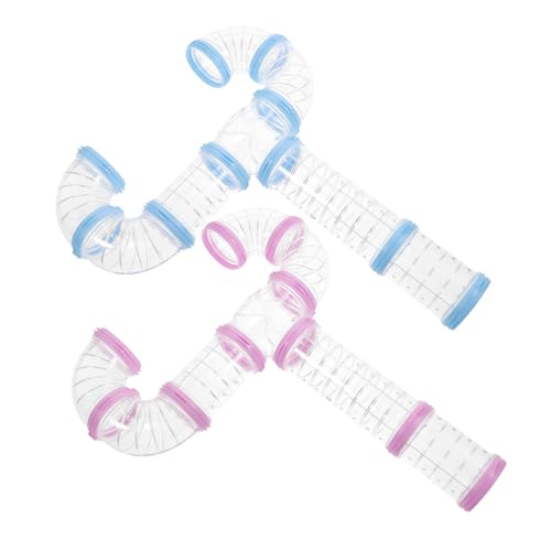 Gatuida 2Sätze DIY Hamster Käfig Tunnel Verbindungset Außenrohre Für Hamster Hamstertunnel Für Haustiere Rohrverbindungen Gatuida 2Sätze DIY Hamster Käfig Tunnel Verbindungset Außenrohre Für Hamster Hamstertunnel Für Haustiere Rohrverbindungen von Gatuida
