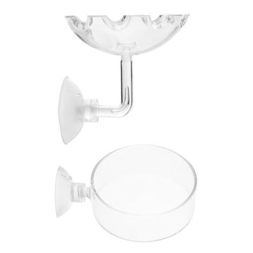 Gatuida 2Stücke Aquarium Garnelen Fütterungsschalen Shrimp Feeder mit Saugnäpfen für Frische und Salzige Aquarien Langlebig für Einfache Fütterung Gatuida 2Stücke Aquarium Garnelen Fütterungsschalen Shrimp Feeder mit Saugnäpfen für Frische und Salzige Aquarien Langlebig für Einfache Fütterung von Gatuida