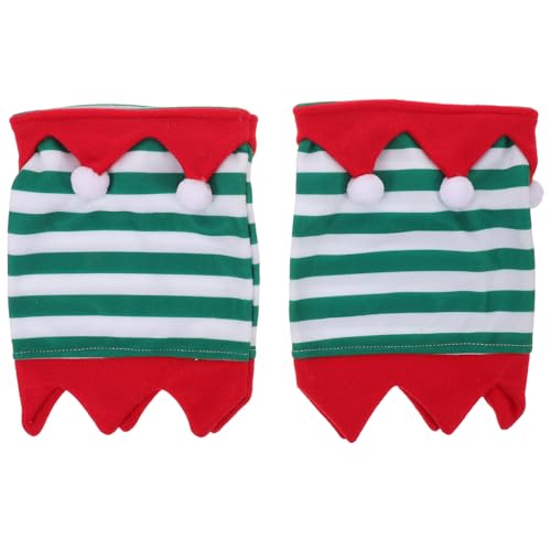Gatuida 2er Set Stehbandagen für Pferde: Pferdebeinschoner mit Streifen, Vielseitige Beinwickel, Festliche Reitleggings von Gatuida