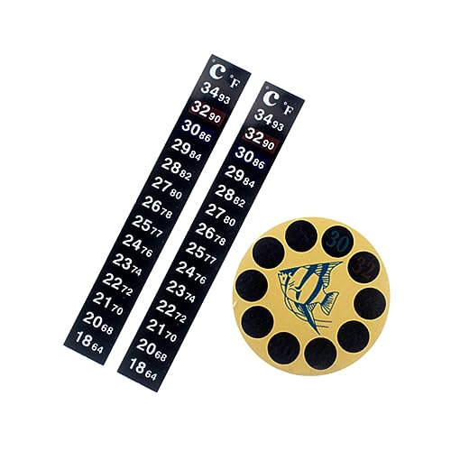 Gatuida 3 STÜCKE Aquarium Thermometer Selbstklebende Temperaturmessung für Aquarien und Fischbecken Runden und Rechteckigen Thermometern Robust und Installieren Gatuida 3 STÜCKE Aquarium Thermometer Selbstklebende Temperaturmessung für Aquarien und Fischbecken Runden und Rechteckigen Thermometern Robust und Installieren von Gatuida