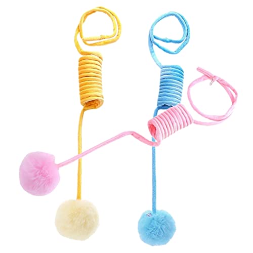 Gatuida 3 Stück Katzen Plüschballspielzeug mit Saugfuß Interaktive Spielbälle für Katzen Elastisches zur Selbstbeschäftigung Indoor Katzenspielzeug für Spaß und Bewegung Gatuida 3 Stück Katzen Plüschballspielzeug mit Saugfuß Interaktive Spielbälle für Katzen Elastisches zur Selbstbeschäftigung Indoor Katzenspielzeug für Spaß und Bewegung von Gatuida