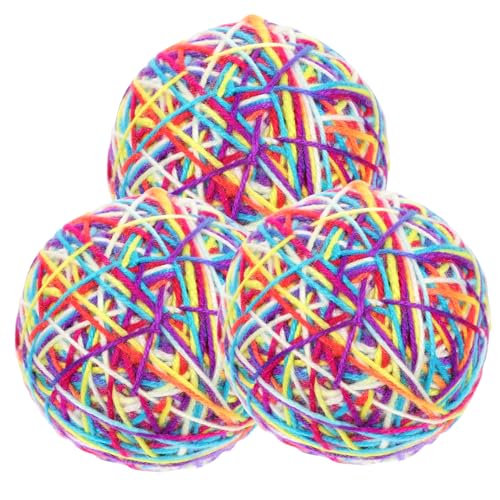 Gatuida 3 Stück Katzenspielzeugball Katzenspielzeug Katzenball Katzenminze Kätzchen Kätzchenbälle Verspielte Katzen Verschleißfester Kätzchenball Katzenbedarf Katzenspielball Tragbares Gatuida 3 Stück Katzenspielzeugball Katzenspielzeug Katzenball Katzenminze Kätzchen Kätzchenbälle Verspielte Katzen Verschleißfester Kätzchenball Katzenbedarf Katzenspielball Tragbares von Gatuida
