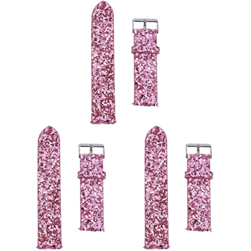 Gatuida 3 Stück Ersatzarmband Für Uhr 3/4/5 Glänzend Bequem Langlebig Stilvolles Uhrenzubehör von Gatuida