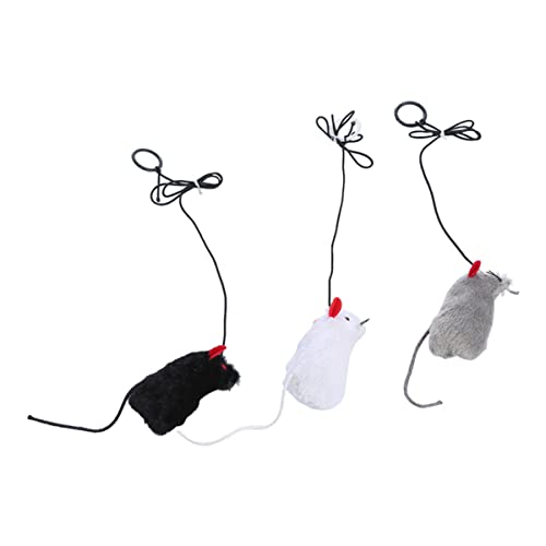 Gatuida 3Stücke Interaktives Katzenspielzeug mit Sound Mäuse mit Pull Ring für Heimkatzen Fördert Spiel und Interaktion für Katzenliebhaber Gatuida 3Stücke Interaktives Katzenspielzeug mit Sound Mäuse mit Pull Ring für Heimkatzen Fördert Spiel und Interaktion für Katzenliebhaber von Gatuida