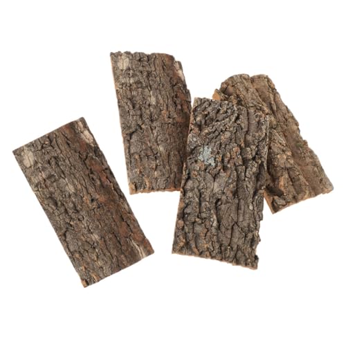 Gatuida 4 Stück Aquarium Landschaftsbau bellen Reptilien-Hängematte Drachen Tank wild wandverkleidung Wand polsterung realistisches Aquarium bellt zarte Aquarienrinde Natürliche Kork rinde von Gatuida