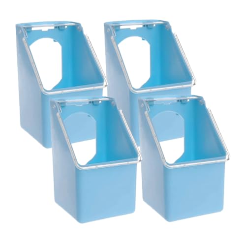 Gatuida 4 Stück Hängenbox -Feeder Vogel Fütterer Taubenzubehör Futterspender Für Käfig Wachtel-Feeder Wachtelfutterautomaten Kein Abfall Essen Feeder Mit Käfig Taubenzufuhr Groß Pp Blau Gatuida 4 Stück Hängenbox -Feeder Vogel Fütterer Taubenzubehör Futterspender Für Käfig Wachtel-Feeder Wachtelfutterautomaten Kein Abfall Essen Feeder Mit Käfig Taubenzufuhr Groß Pp Blau von Gatuida