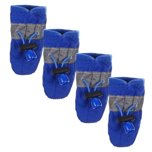 Gatuida 4 Stück Hunde wasserdichte Stiefel Haustier Booties Welpenstiefel für kleine Hunde Pfoten Hundestiefel wasserdicht Booties für Hunde fit Stiefel für Hunde wasserdicht Welpenschuhe Gatuida 4 Stück Hunde wasserdichte Stiefel Haustier Booties Welpenstiefel für kleine Hunde Pfoten Hundestiefel wasserdicht Booties für Hunde fit Stiefel für Hunde wasserdicht Welpenschuhe von Gatuida