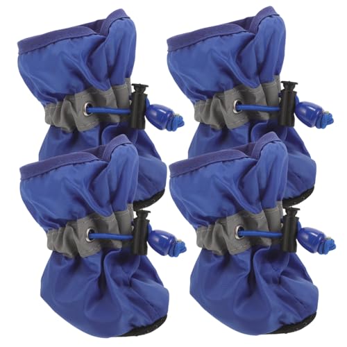 Gatuida 4 Stück Hunde wasserdichte Stiefel Hundeschuhe für heißes Pflaster - Hundestiefel Haustier Mittel Hundeschuhe Kleiner Hund Regen Welpenschuhe für kleine Hunde Stiefel für Hunde Gatuida 4 Stück Hunde wasserdichte Stiefel Hundeschuhe für heißes Pflaster - Hundestiefel Haustier Mittel Hundeschuhe Kleiner Hund Regen Welpenschuhe für kleine Hunde Stiefel für Hunde von Gatuida