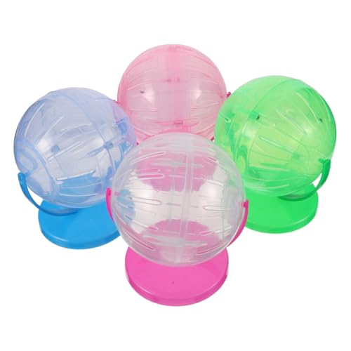 Gatuida 4 Stück Interaktives Laufspielzeug für Kleine Tiere Leiser Aktivitätsball für Hamster und Zwerghamster Fördert Bewegung und Spielspaß Gatuida 4 Stück Interaktives Laufspielzeug für Kleine Tiere Leiser Aktivitätsball für Hamster und Zwerghamster Fördert Bewegung und Spielspaß von Gatuida