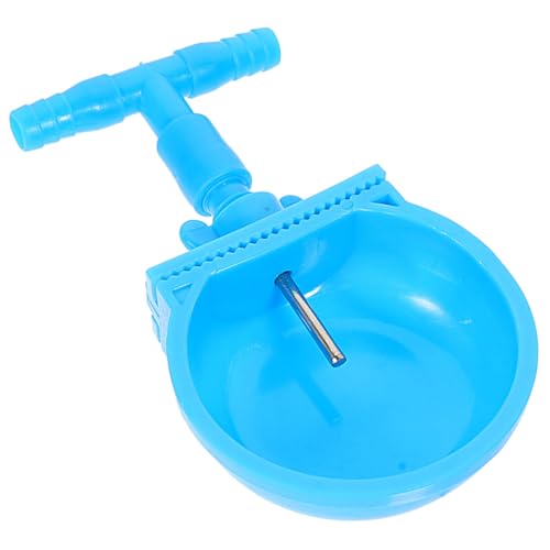 Gatuida 4 Stück Kaninchentrinker Käfig Wassertank verschütten Produkte Trinkwasser Abs hasentrinkflaschen trinkflasche Hasen Kaninchen trinkflasche Wasserschale Wasserbehälter Plastik Blue von Gatuida