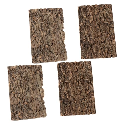 Gatuida 4 Stück Korkrinde für Reptilien Terrarium Natürliche Dekoration für Aquarien und Terrarien für Gecko und Andere Klettertiere Climbing Bark Decor Gatuida 4 Stück Korkrinde für Reptilien Terrarium Natürliche Dekoration für Aquarien und Terrarien für Gecko und Andere Klettertiere Climbing Bark Decor von Gatuida