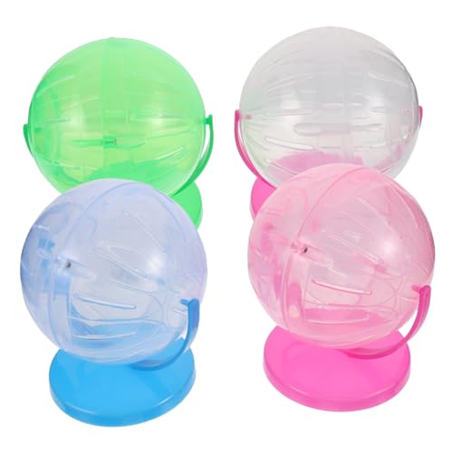 Gatuida 4 Stück Lautloses Sportlaufspielzeug für Kleine Tiere Interaktives Fitnessspielzeug für Chinchillas Ratten und Zwerghamster Durchmesser Gatuida 4 Stück Lautloses Sportlaufspielzeug für Kleine Tiere Interaktives Fitnessspielzeug für Chinchillas Ratten und Zwerghamster Durchmesser von Gatuida