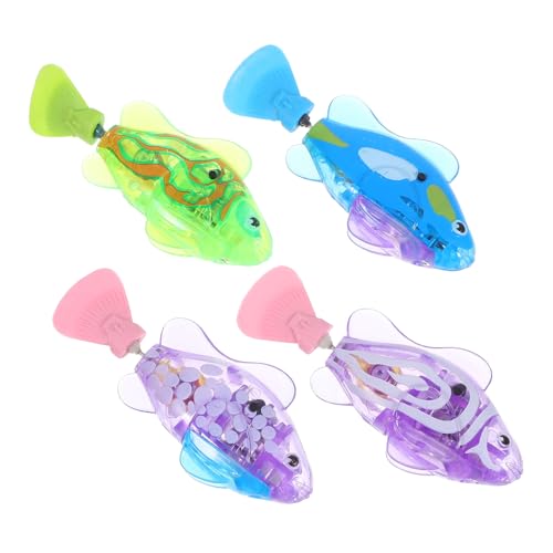 Gatuida 4 Stück Schwimmender Elektrischer Fisch Übungsspielzeug Für Kätzchen Roboterfisch Kätzchen Fisch Künstliche Fischmodelle Roboter-Fisch-badespielzeug Haustier Abs Gatuida 4 Stück Schwimmender Elektrischer Fisch Übungsspielzeug Für Kätzchen Roboterfisch Kätzchen Fisch Künstliche Fischmodelle Roboter-Fisch-badespielzeug Haustier Abs von Gatuida