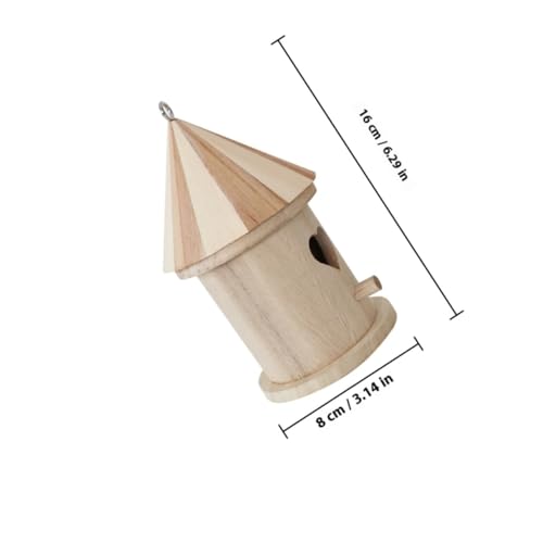 Gatuida 4 Stück Teiliges Holz Vogelhaus zum Selbstgestalten Kleine Vogelhäuschen mit Stabilem Boden Wetterfestes Nistkasten Dekor für Garten Balkon DIY Bastelset Gatuida 4 Stück Teiliges Holz Vogelhaus zum Selbstgestalten Kleine Vogelhäuschen mit Stabilem Boden Wetterfestes Nistkasten Dekor für Garten Balkon DIY Bastelset von Gatuida