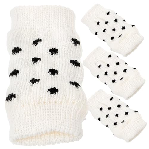 Gatuida 4 Stück Teiliges Hundebeinschützer aus Gestricktem Material rutschfeste Leggings für Hunde Kniegeschützte Wärmeisolierende Hundesocken mit Sicherem Sitz für Kleine bis Mittlere Gatuida 4 Stück Teiliges Hundebeinschützer aus Gestricktem Material rutschfeste Leggings für Hunde Kniegeschützte Wärmeisolierende Hundesocken mit Sicherem Sitz für Kleine bis Mittlere von Gatuida