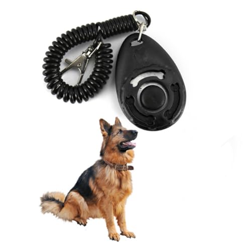 Gatuida 4stücke Klicker Für Hunde-Training Mit Handschlaufe Großem Knopf Aus Robustem Metall Für Welpen Katzen Pferde Und Haustiertraining von Gatuida