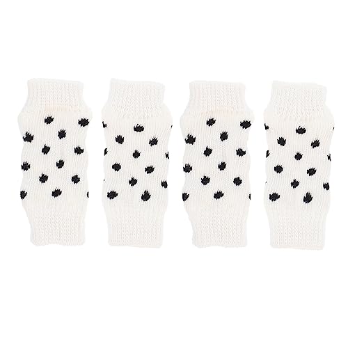 Gatuida 4 Stück rutschfeste Haustiersocken Oberschenkel Service Hundesocken Für Hunde Geformte Beinwärmer Hundewelpen Von Kleinen Hundebeinwärmern Pfotensocken Stützhunde Beinwärmer von Gatuida