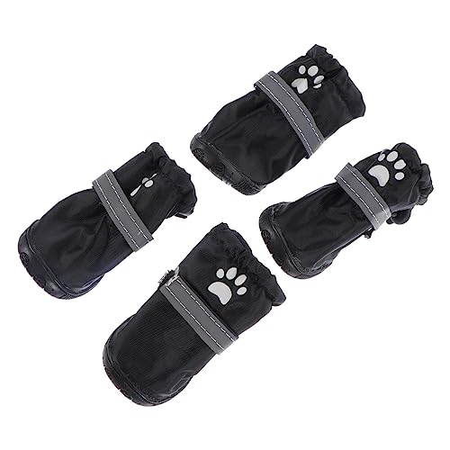 Gatuida 4 Stück wasserdichte Hundeschuhe für Kleine bis Mittelgroße Hunde Reflektierende Regenstiefel für Outdoor Aktivitäten Pfotenschutz für Regen und Bequem und Atmungsaktiv Gatuida 4 Stück wasserdichte Hundeschuhe für Kleine bis Mittelgroße Hunde Reflektierende Regenstiefel für Outdoor Aktivitäten Pfotenschutz für Regen und Bequem und Atmungsaktiv von Gatuida