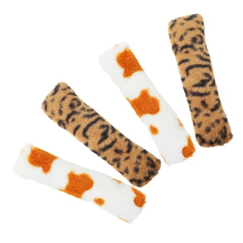 Gatuida 4Stücke Katzenminze Interaktives Zahnspielzeug Für Hauskatzen Und Kauen Mit Realistischem Tierfell Kuh Und Leopardenmuster Gatuida 4Stücke Katzenminze Interaktives Zahnspielzeug Für Hauskatzen Und Kauen Mit Realistischem Tierfell Kuh Und Leopardenmuster von Gatuida