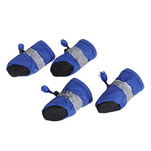 Gatuida 4 Stück Hundestiefel für Kleine bis Mittelgroße Hunde rutschfeste Pfotenschützer in Größe XXL für Outdoor Aktivitäten Schützt vor Rauen Oberflächen und Hält die Pfoten Trocken Gatuida 4 Stück Hundestiefel für Kleine bis Mittelgroße Hunde rutschfeste Pfotenschützer in Größe XXL für Outdoor Aktivitäten Schützt vor Rauen Oberflächen und Hält die Pfoten Trocken von Gatuida