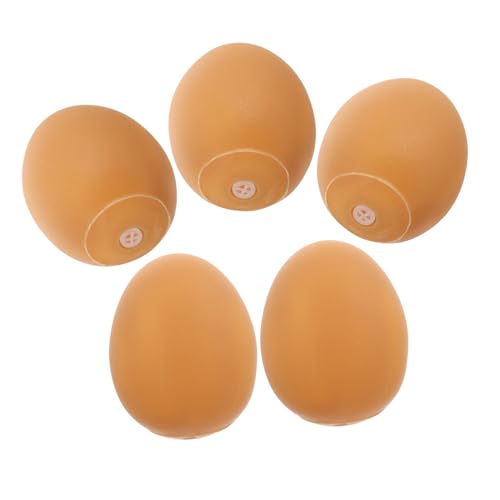 Gatuida 5 Stück Stimm Ei Hundewelpenspielzeug Quietschspielzeug Quietscher Welpen Beißball Welpeneier Interaktives Welpen Bereicherungsspielzeug Quietschender Tennisball Kleine von Gatuida