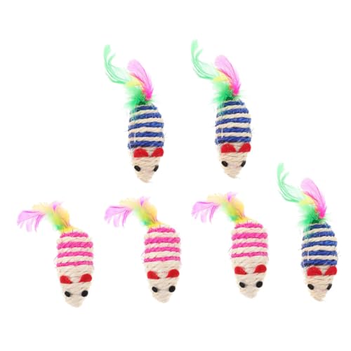 Gatuida 6 Stück Kätzchen Katzenminze Katzenministerspielzeug Zahnspielzeug Für Kätzchen Süße Katzenspielzeug Katze Zahte Katzenspielzeug Masse Zahnen Klein Sisal Gatuida 6 Stück Kätzchen Katzenminze Katzenministerspielzeug Zahnspielzeug Für Kätzchen Süße Katzenspielzeug Katze Zahte Katzenspielzeug Masse Zahnen Klein Sisal von Gatuida