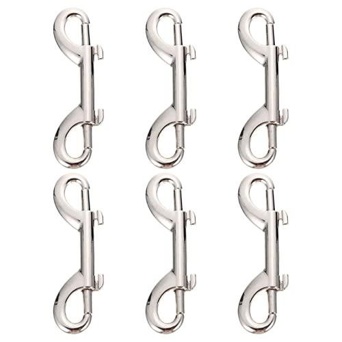 Gatuida 6Stücke Doppelte Snap Clips für Haustierleinen Haken aus Zinklegierung für Outdoor Aktivitäten Hundekragen Rucksäcke und Hochwertige Schnapphaken Gatuida 6Stücke Doppelte Snap Clips für Haustierleinen Haken aus Zinklegierung für Outdoor Aktivitäten Hundekragen Rucksäcke und Hochwertige Schnapphaken von Gatuida