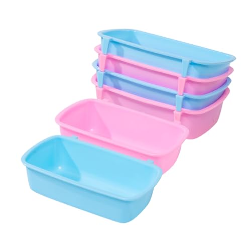 Gatuida 6 Stücke Hängende Futternäpfe für Kleintiere Wiederverwendbare Futter und Wasserspender aus Langlebigem Material für Hamster Meerschweinchen Kaninchen und Nagetiere Gatuida 6 Stücke Hängende Futternäpfe für Kleintiere Wiederverwendbare Futter und Wasserspender aus Langlebigem Material für Hamster Meerschweinchen Kaninchen und Nagetiere von Gatuida
