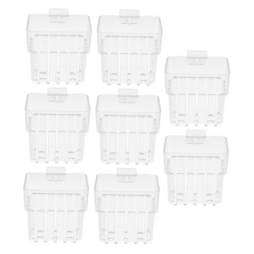 Gatuida 8stücke Aquarien-pflanzbecher Aus Kunststoff Hängender Blumentopf Für Wasserpflanzen Transparenter Pflanzenhalter Für Aquarium-Dekoration Fischtank-Accessoire Für Hydrokultur Gatuida 8stücke Aquarien-pflanzbecher Aus Kunststoff Hängender Blumentopf Für Wasserpflanzen Transparenter Pflanzenhalter Für Aquarium-Dekoration Fischtank-Accessoire Für Hydrokultur von Gatuida
