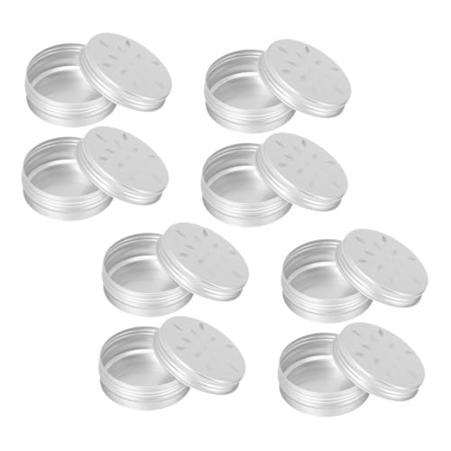 Gatuida 8 Stück Teiliges Aluminium Nose Work Training Langlebige Geruchsboxen für Hundesuch Riechtraining für Professionelle Arbeitshunde und Heimgebrauch Robuste Trainingsdosen für von Gatuida