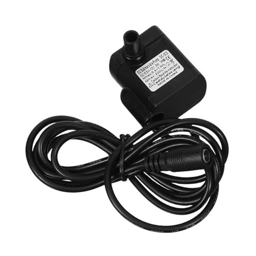 Gatuida Aquarium Tauchpumpe mit Einstellbarem Durchfluss Wasserpumpe für Teich und Aquarien Schwarz Höhe Langlebiges Kunststoffgehäuse Gatuida Aquarium Tauchpumpe mit Einstellbarem Durchfluss Wasserpumpe für Teich und Aquarien Schwarz Höhe Langlebiges Kunststoffgehäuse von Gatuida