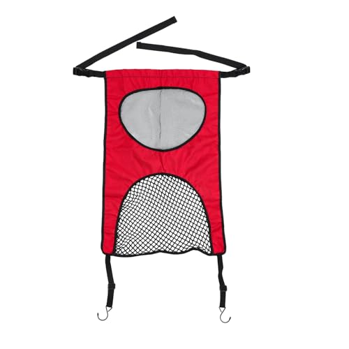 Gatuida Auto Rücksitz Autorücksitz Haustier Rücksitzbezüge Kratzen Kinderwagen Auto Barriere Hund Rücksitz Barriere Hundenetz Für Auto Rücksitzbarriere des Fahrzeugs Rot Nylon von Gatuida