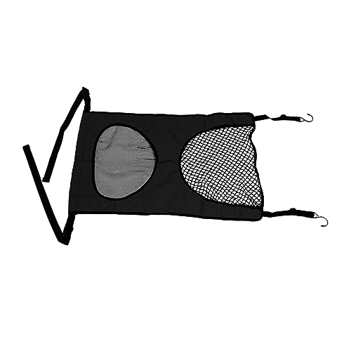Gatuida Auto Rücksitz Autos Hund Rücksitz Barriere Autogitterbarriere Auto Isolationsnetz Hundebarriere Für Auto Sicherheitsnetz Für Haustiere Auto -netznetz Nylon Black von Gatuida