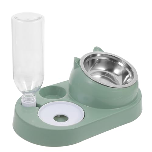 Gatuida Automatischer Futter Wasserspender Mit Abnehmbarem Design Pet Food Bowl Für Hunde Und Katzen Sicher Und rutschfest Für Zuhause Oder Tierbedarf von Gatuida