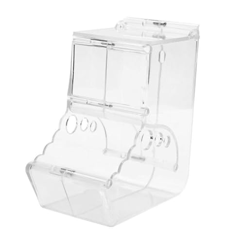 Gatuida Automatischer Hamster Futterspender aus Hochwertigem Kunststoff Transparenter Futterhalter Leicht zu Befüllen und Reinigen Sicher für Kleintiere Wie Hamster Meerschweinchen Igel Gatuida Automatischer Hamster Futterspender aus Hochwertigem Kunststoff Transparenter Futterhalter Leicht zu Befüllen und Reinigen Sicher für Kleintiere Wie Hamster Meerschweinchen Igel von Gatuida
