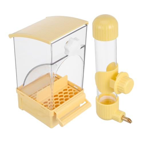 Gatuida Automatischer Papageien Wasserspender und Futterspender mit Schubladendesign Spritzwassergeschützt Passt für Verschiedene Käfiggrößen für Nymphensittiche Wellensittiche und Andere Gatuida Automatischer Papageien Wasserspender und Futterspender mit Schubladendesign Spritzwassergeschützt Passt für Verschiedene Käfiggrößen für Nymphensittiche Wellensittiche und Andere von Gatuida