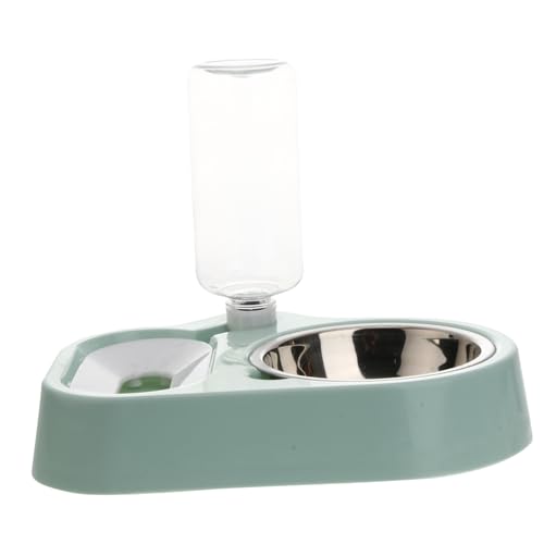 Gatuida Automatischer Wasserspender für Haustiere mit Großem Fassungsvermögen Einzigartiges Design mit Tankteiler gegen Schmutz Praktische Trinkschale für Katzen und Hunde Langlebig und von Gatuida