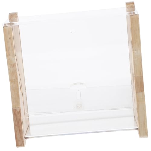 Gatuida Automatischer transparenter Futterspender für Hühner und Vögel Klarer Futterbehälter mit Rampendesign Einfacher Aufbau Platzsparend und Langlebig Geeignet für Papageien Gatuida Automatischer transparenter Futterspender für Hühner und Vögel Klarer Futterbehälter mit Rampendesign Einfacher Aufbau Platzsparend und Langlebig Geeignet für Papageien von Gatuida