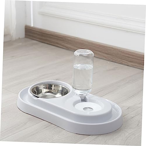Gatuida Beige Doppelschale Trink und für Katzen und Hunde Spritzwassergeschützt Tragbarer Automatischer Wasserspender mit Integriertem Wasserbehälter rutschfest und Leicht zu Reinigen Gatuida Beige Doppelschale Trink und für Katzen und Hunde Spritzwassergeschützt Tragbarer Automatischer Wasserspender mit Integriertem Wasserbehälter rutschfest und Leicht zu Reinigen von Gatuida