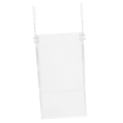 Gatuida Betta Fish Tank Inkubator Box aus Acryl mit Trennwand Langlebig Transparent für Zucht und Aufzucht Leicht und Tragbar Geeignet als Aquarium Zubehör zur Verbesserung Überlebensrate von Gatuida