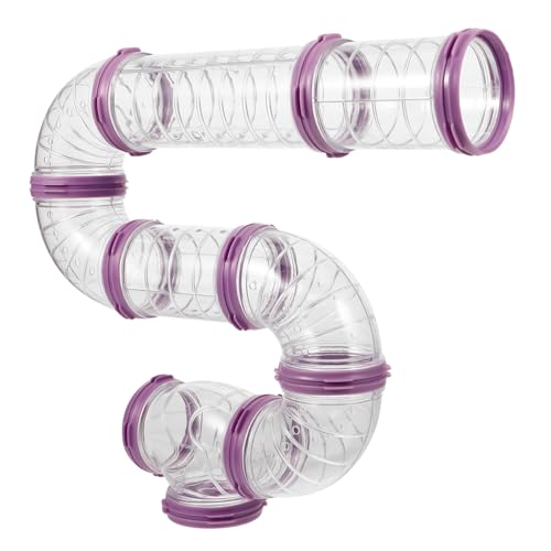Gatuida DIY Hamstertunnel aus Robustem Kunststoff Transparenter Käfig verbinder Erweiterbar für Zwerghamster Mäuse und Kleintiere Fördert Spielerisch Bewegung und Räumliches Denken Gatuida DIY Hamstertunnel aus Robustem Kunststoff Transparenter Käfig verbinder Erweiterbar für Zwerghamster Mäuse und Kleintiere Fördert Spielerisch Bewegung und Räumliches Denken von Gatuida