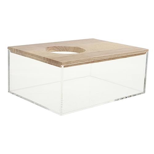Gatuida Dekorative Hamster Badewanne Aus Material Multifunktionale Sandbad Box Für Haushaltshamster Chinchillas Und Degus Für Pflege Und Entspannende Gatuida Dekorative Hamster Badewanne Aus Material Multifunktionale Sandbad Box Für Haushaltshamster Chinchillas Und Degus Für Pflege Und Entspannende von Gatuida