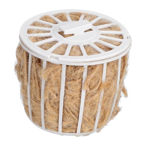 Gatuida Einstreu für Vogelnester Jute natürlich Küken Stoff drinnen Halter für Nistmaterial für Vögel Vogelnester zum Basteln Haustier -Baumwollnest Nistplatz Nistpolster Baumwolle Kaffee von Gatuida