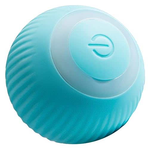 Gatuida Elektronisches Katzenspielzeug Interaktiver Katzenball für Kleine Kätzchen Selbstspielzeug für Drinnen Fördert Bewegung und Gesundheit von Gatuida